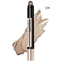 Тени - карандаш для глаз с блестками Exquisite Eyeshadow pencil, светло-коричневый, 1,7 г