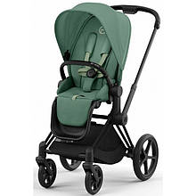 Прогулянкова коляска Cybex Priam 4.0 Leaf Green шасі Matt Black