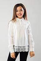 Блуза нарядная школьная Джордани Молочный Suzie 128, 140