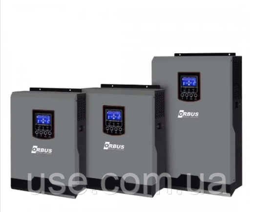 Інвертор сонячний ORBUS VP3000-24 3000Вт 24В с PWM (ШИМ) сонячний ДБЖ