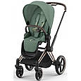 Cybex Priam 4.0 коляска 2 в 1 Leaf Green шасі Rosegold, фото 6