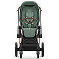 Прогулянкова коляска Cybex Priam 4.0 Leaf Green шасі Rosegold, фото 4