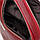 Жіноча шкіряна сумка Borsa Leather K11906r-red, фото 5