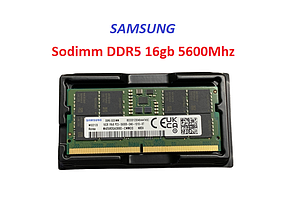 Оперативна пам'ять для ноутбука SO-DIMM DDR5 16GB PC5-44800 5600MHz (Samsung M425R4GA3BB0-CWM0D) нова