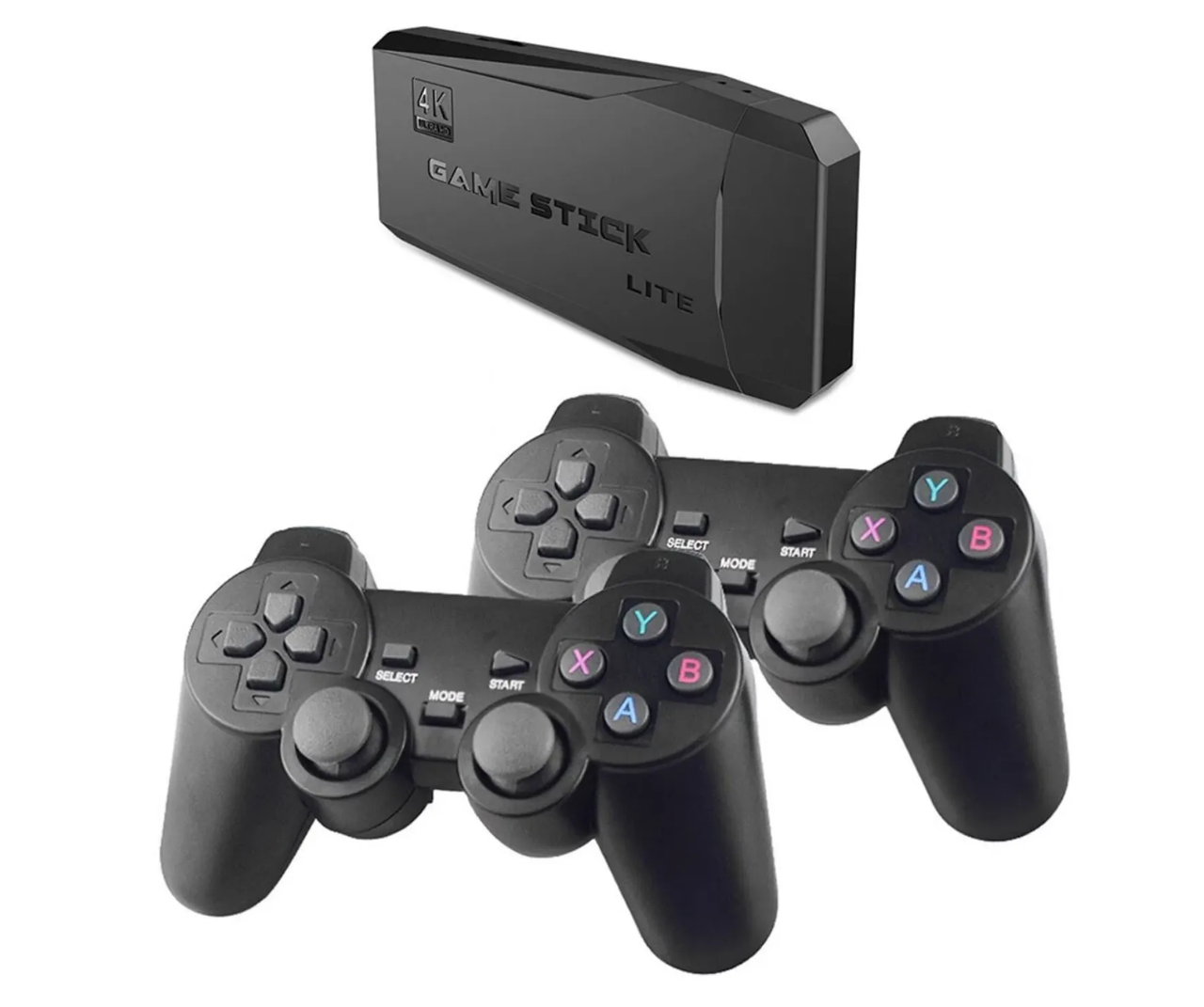 Ігрова приставка HDMI Game Stick Lite M8 64 Gb 4K Ultra HD з бездротовими джойстиками 10000 ігор