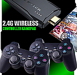 Ігрова приставка HDMI Game Stick Lite M8 64 Gb 4K Ultra HD з бездротовими джойстиками 10000 ігор, фото 4