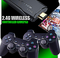Ігрова приставка портативна HDMI Game Stick Lite M8 64 Gb 4K Ultra HD з бездротовими джойстиками 10000 ігор