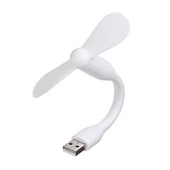 DR Мобільний вентилятор USB білий