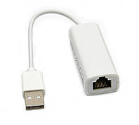 Мережевий адаптер HQ-Tech USB to Ethernet Adapter (USB 2 Lan, RJ-45 100Mb, на дроті 10 см)