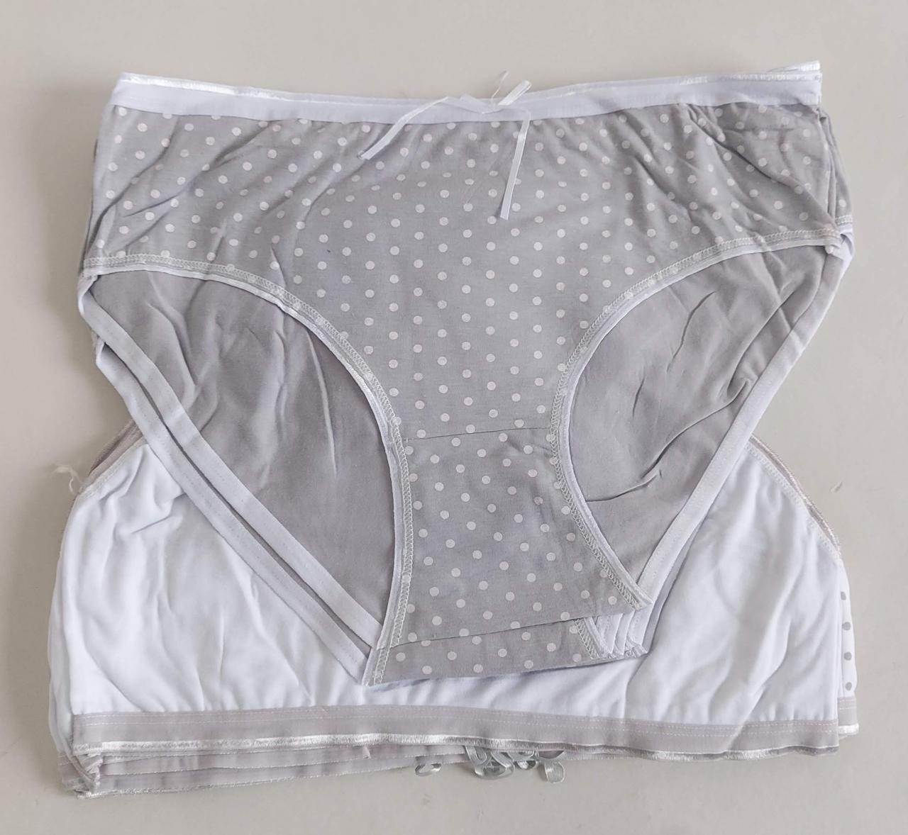 Жіночі труси «Горошок» середньої посадки (10 шт), фото 1