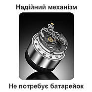 Надійний механічний таймер із нержавіючої сталі | кухонний таймер | білий циферблат, фото 5