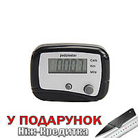 Крокомір Pedometer Step Чорний