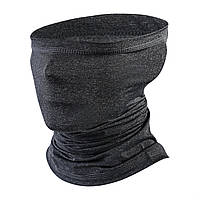 Баф ветрозащитный темно-серого цвета YB885A Ice Silk Magic, спортивная балаклава, шелковая бандана на лицо