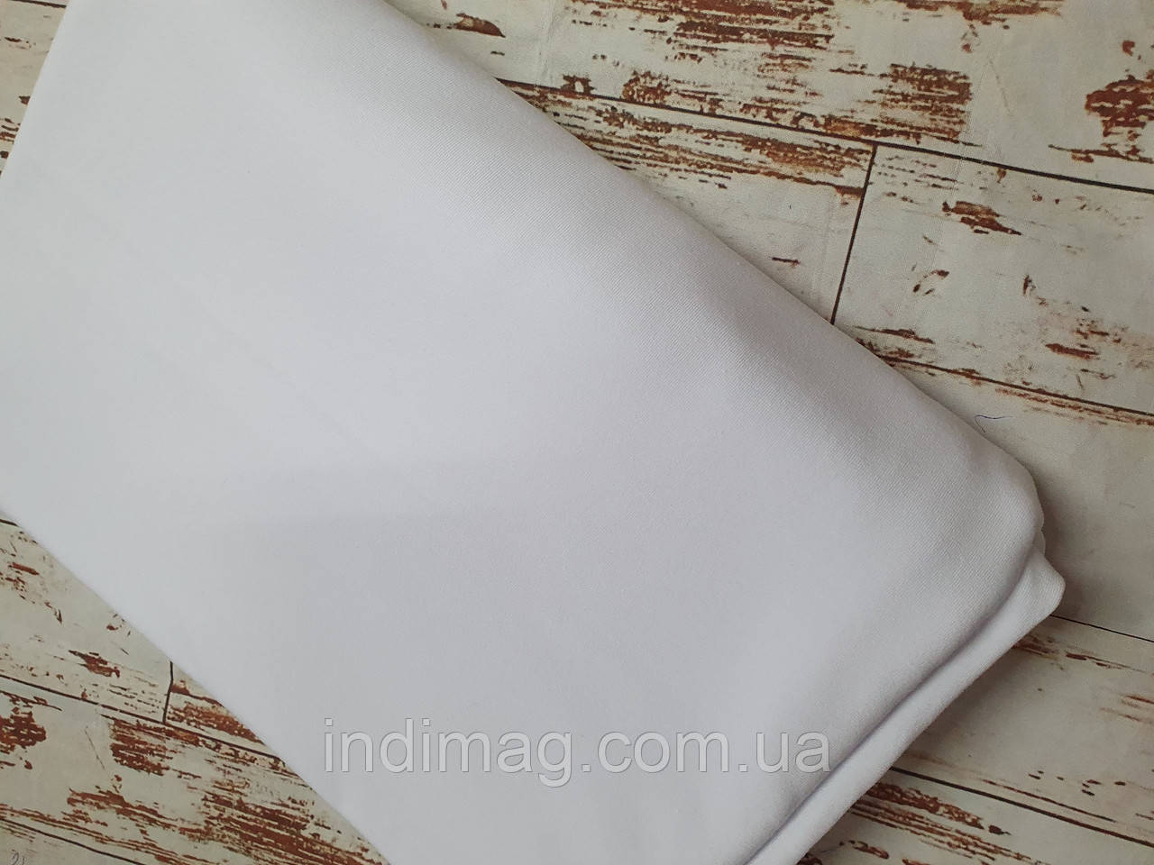 Відріз  Кулір  стрейч білий  190 г/м2, фото 1