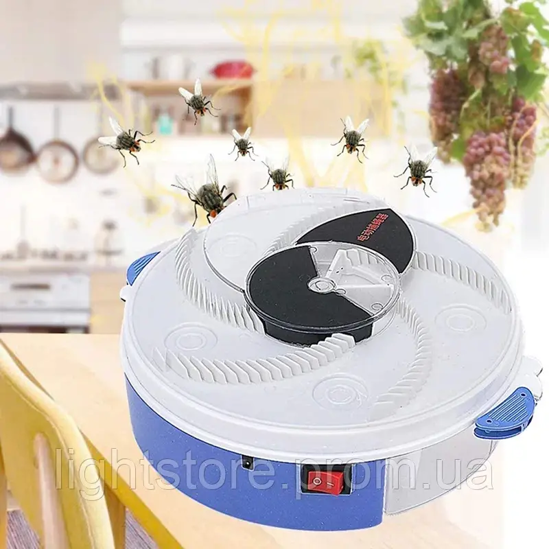 Пастка для комах Electric Fly Trap MOSQUITOES / Електрична мухоловка з USB / Знищувач комарів (TRAP520)