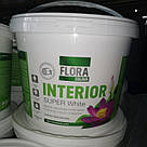 Фарба інтер'єр акрилова FLORA Сolour Super White INTERIOR біла 14 кг, фото 3