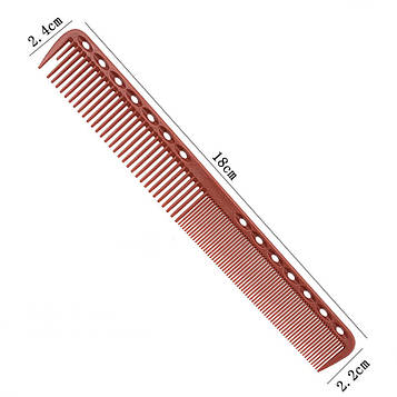 Гребінець для стрижки Y.S.Pink YP-339 Red