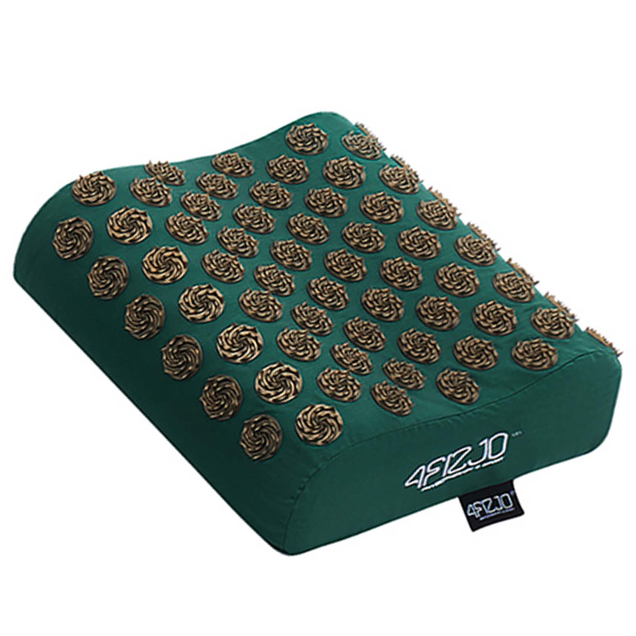 Подушка акупунктурна 4FIZJO Ergo Аплікатор Кузнєцова Navy Green/Gold (P-5907739316912)