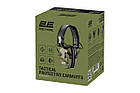 Тактичні захисні навушники 2E Pulse Pro Army Green NRR 22 dB, активні, фото 9
