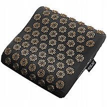 Подушка акупунктурна 4FIZJO Ergo Аплікатор Кузнєцова 4FJ0418 Black/Gold Poland, фото 3