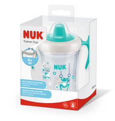 Поильник Evolution Trainer NUK 230 мл 6+ нейтральний
