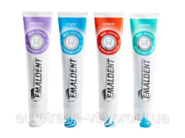 Отбеливающая зубная паста Emaldent Whitening Toothpaste 125мл - фото 2 - id-p1892189533