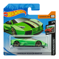 Машинка Базовая Hot Wheels Lamborghini Reventon Roadster Roadsters 1:64 FYD28 Green 1шт