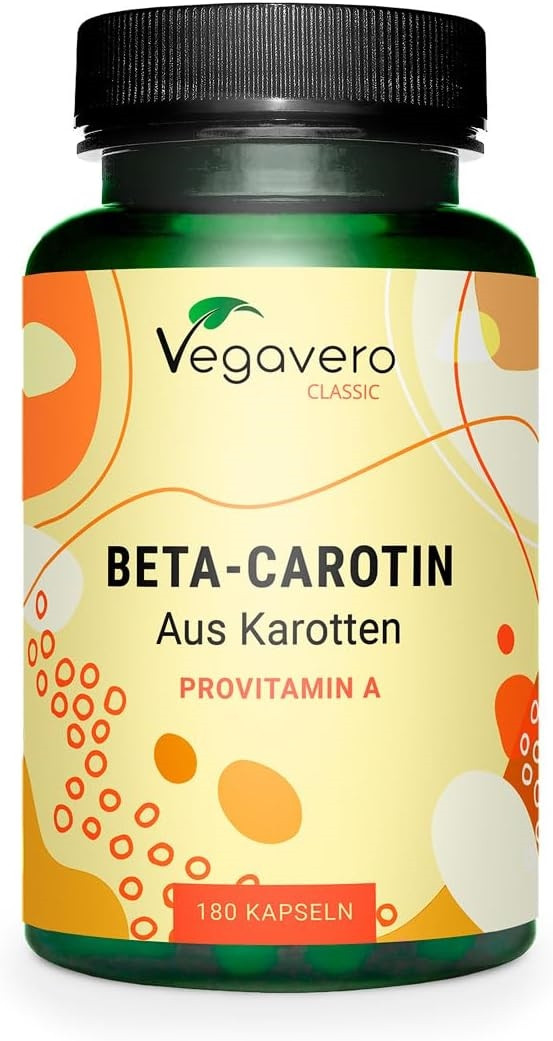 Бета-каротин (Beta Carotene) 7 мг Vegavero® - 120 капсул