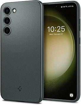 Чохол Spigen для Samsung Galaxy S23 - Thin Fit, Abyss Green (ACS06084)