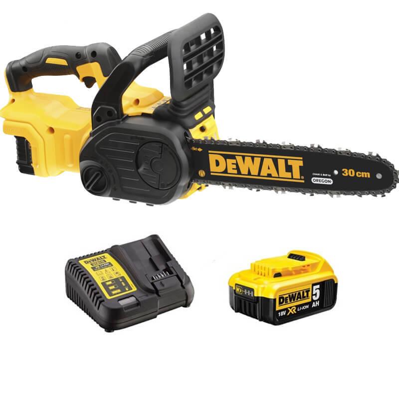 Ланцюгова акумуляторна пила шина 30 см DeWALT DCM565P1 безщіткова