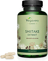 Грибы шиитаке (SHIITAKE) 750 мг Vegavero® - 120 капсул