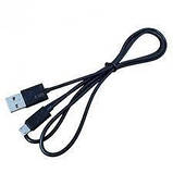 USB кабель Aspor A103 Micro Econom пак 2.1A/1.2м- чорний, фото 3