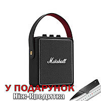 Колонка Marshall Stockwell II Bluetooth с ручкой для ношения Черный