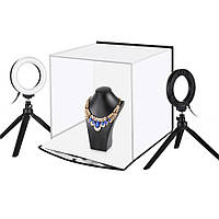 TU  TU Лайткуб (фотобокс) Puluz PU5130 LED (30 х 30 х 30 см) белый