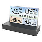 Метеостанція бездротова з барометром РК 5.9", виносний датчик, FJ3396C, фото 2