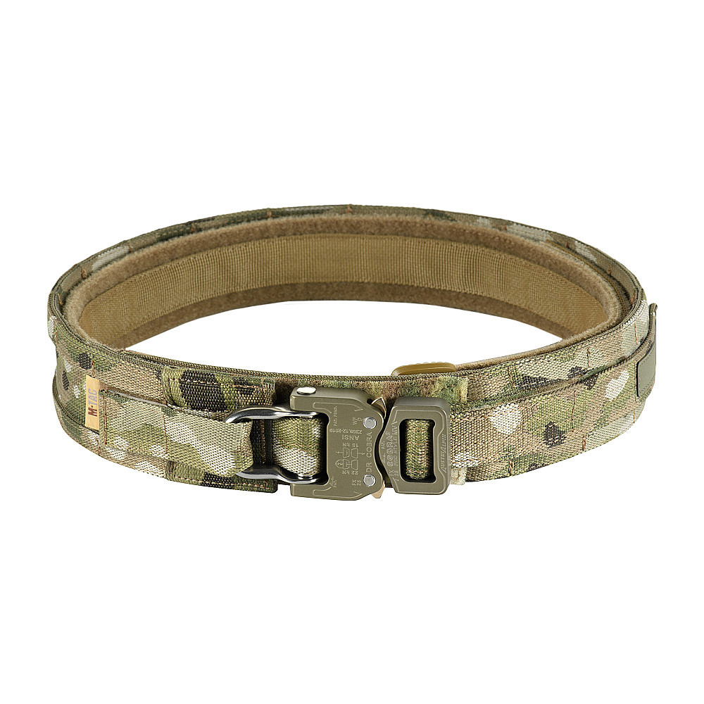 Ремінь тактичний із кільцем і пряжкою M-Tac Range Belt D-Ring Cobra Buckle Multicam 10226008