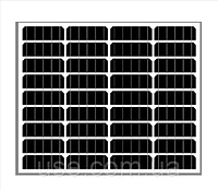 Сонячна батарея 12V, ALM-100M-36, 100 Вт, фотомодуль, фотоелектричний модуль, 18В