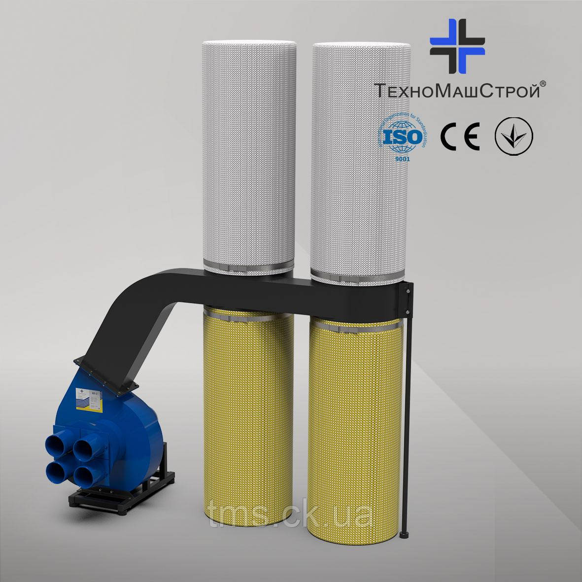 Вентилятор пиловий аспіраційний ВП-2 (стружкопилосмок), фото 1