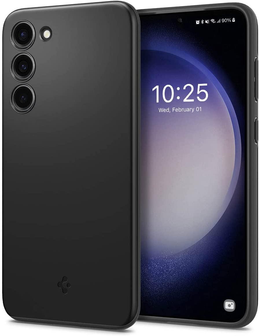 Чохол Spigen для Samsung Galaxy S23 Plus  - Thin Fit, Black (ACS05661)