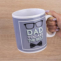Кружка гигант Dad you are the best 1000мл «T-s»