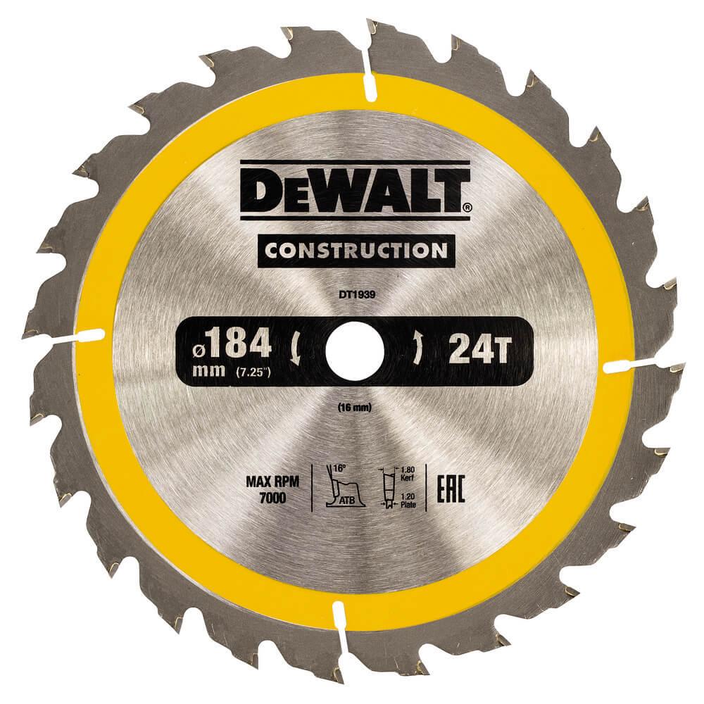 Диск пильний DeWALT DT1939