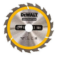 Диск пильний CONSTRUCTION DeWALT DT1943