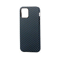 Чехол Luxo Free Air CarBon with MagSafe iPhone12/12 PRO Blue