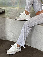 Adidas Ozelia White Белые кроссовки для мужчин и женщин. Светлые кроссовки унисекс Адидас Озелия.