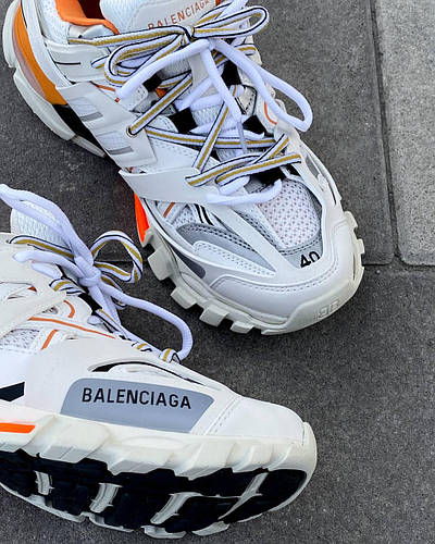 Balenciaga Track 3.0 White Orange