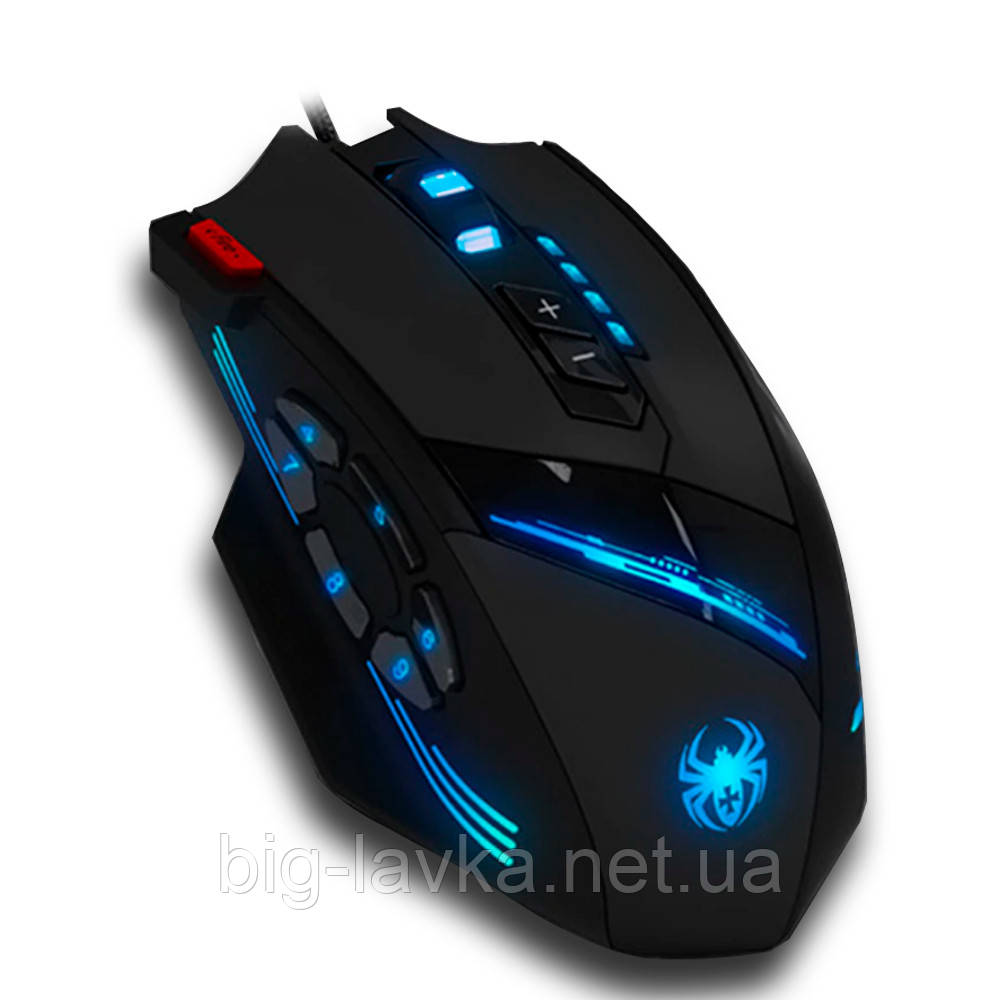 ZELOTES C-12 RGB Игровая проводная мышь 4000dpi 12 программируемых ...