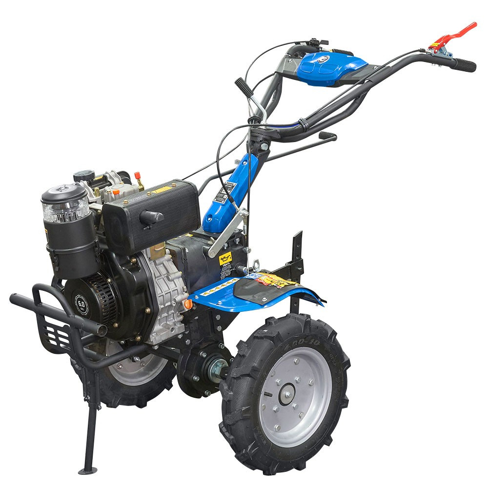 Мотоблок дизельний ДТЗ 560ДН + ФРЕЗА (6 к.с., 4.00-10) (код 146628)