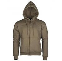 Реглан с капюшоном на молнии Mil-tec Tactical hoodie Olive 11472012-М