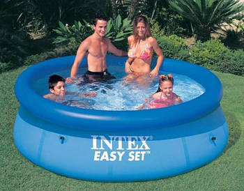 Сімейний надувний басейн Intex Easy Set Pool 244x76 см