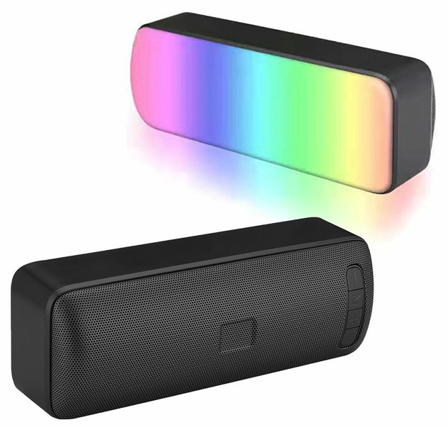 Блютуз Bluetooth-колонка Xtrike ME SP-208BT бездротова стереосистема з RGB-підсвіткою
